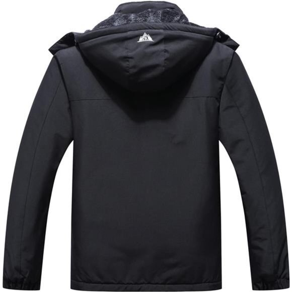 Women's Plus Size Warm Winter Coat Hooded Waterproof Ski Jacket Mountain - Picture 4 of 6